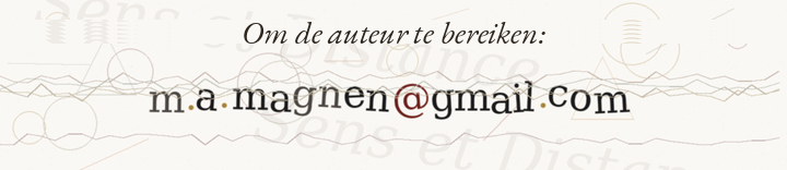 Om de auteur te contacteren: e-mailadres